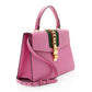 Gucci Leather Sylvie Medium Top Handle (SHF-h0LvZF)