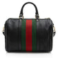 Gucci Leather Vintage Web Joy Medium Boston Bag