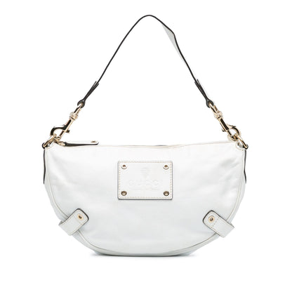 Gucci Leather Voyager Hobo (SHG-qEwa7k)