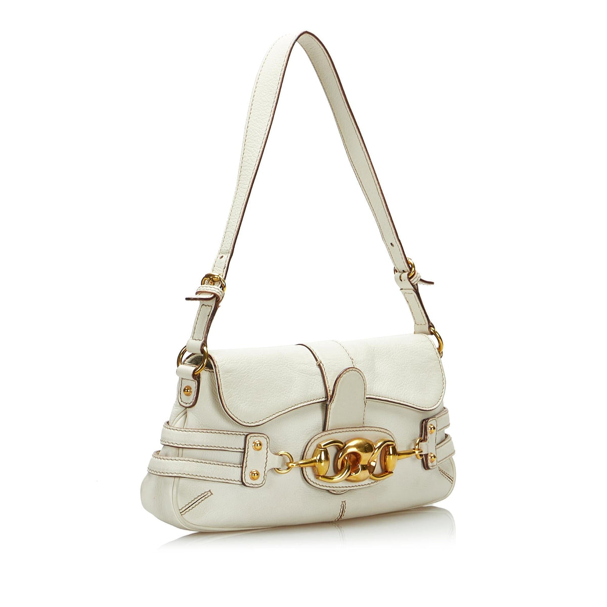 Gucci Leather Wave Baguette (SHG-xT6Xnx)