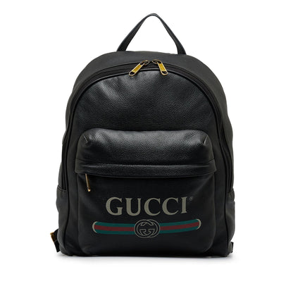 Gucci Logo Backpack (SHG-D61Ucn)
