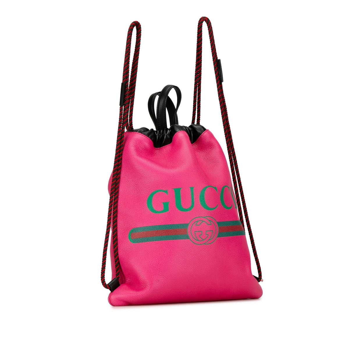 Gucci Logo Drawstring Backpack (SHG-7UcvNP)