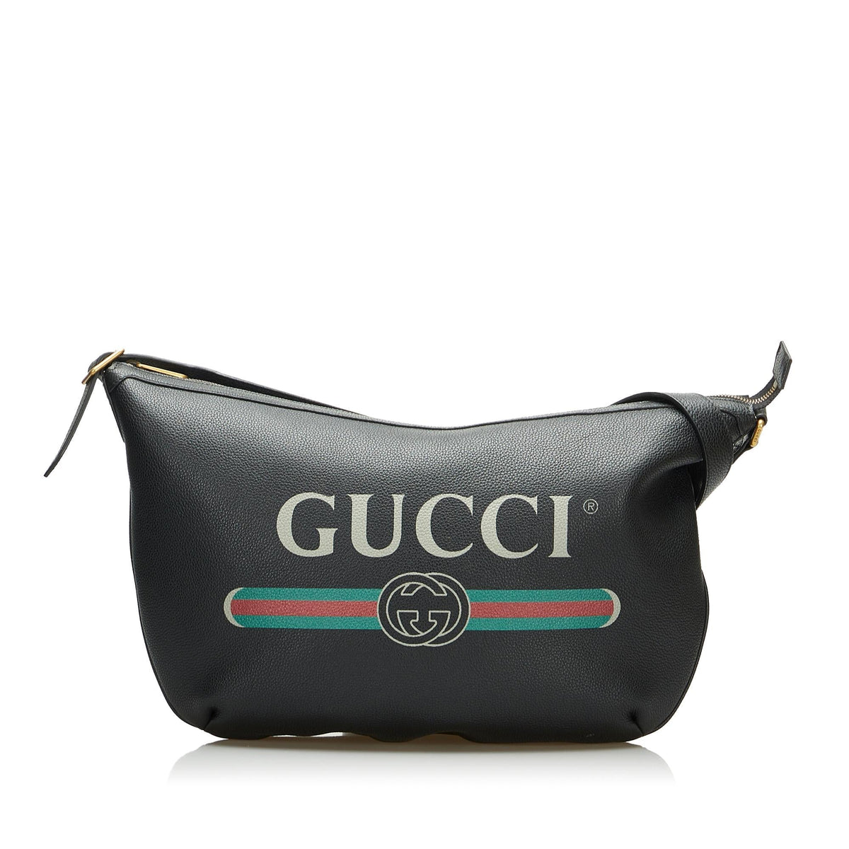 Gucci Logo Half Moon Hobo (SHG-FIF1Za)