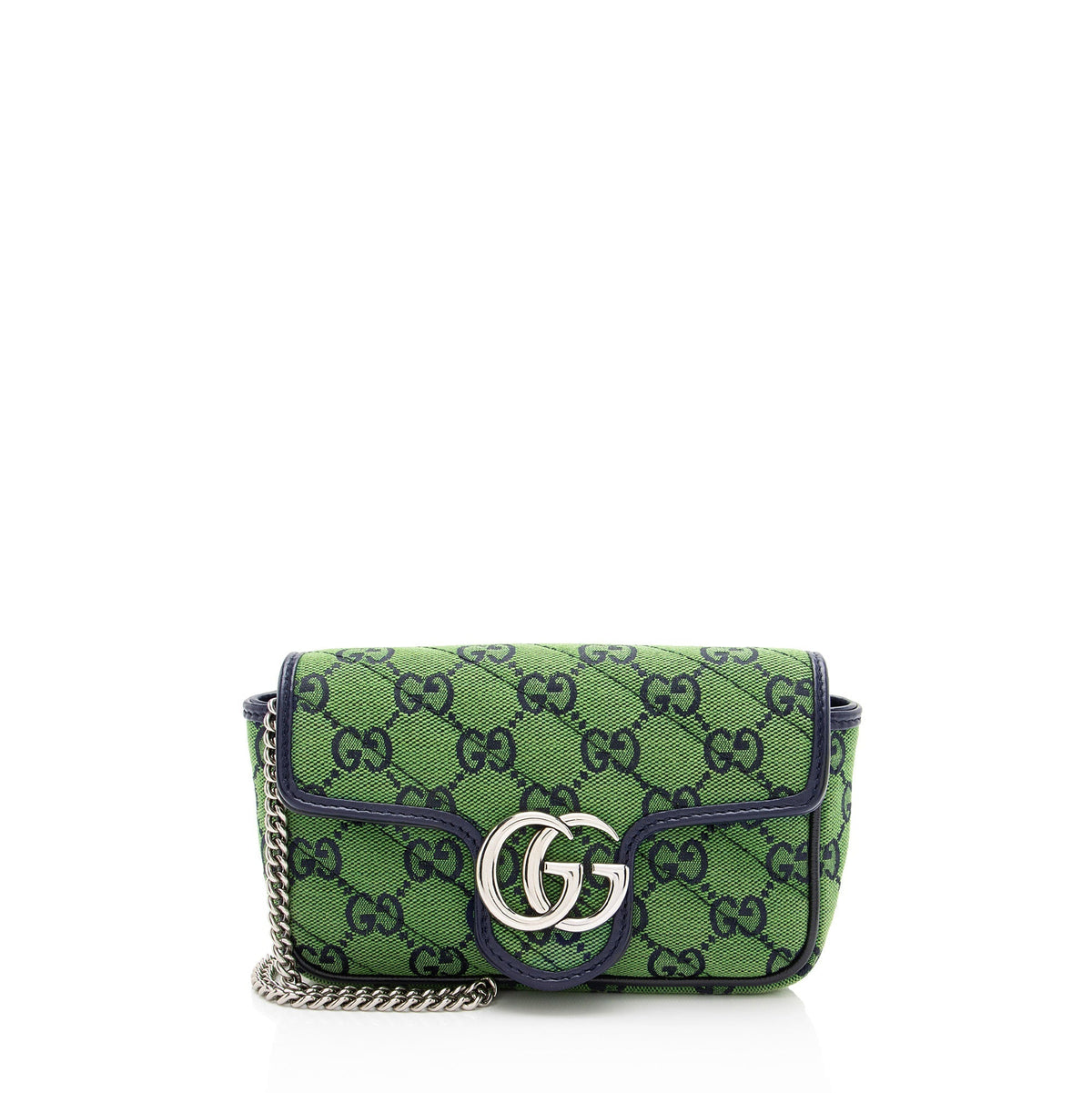 Gucci Matelasse GG Canvas GG Marmont Mini Flap Bag
