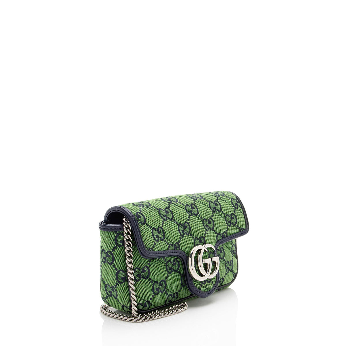 Gucci Matelasse GG Canvas GG Marmont Mini Flap Bag