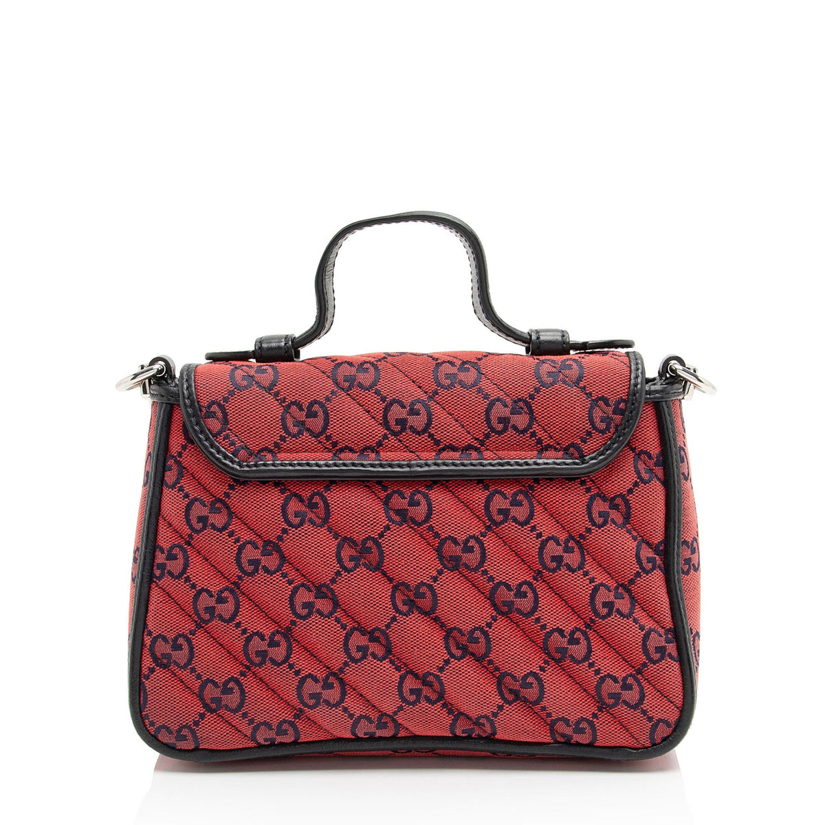 Gucci GG Canvas GG Marmont Mini Top Handle