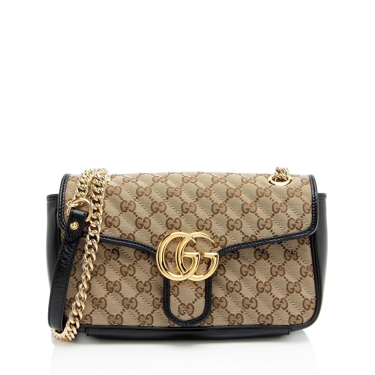 Gucci Matelasse GG Canvas GG Marmont Medium Flap Bag