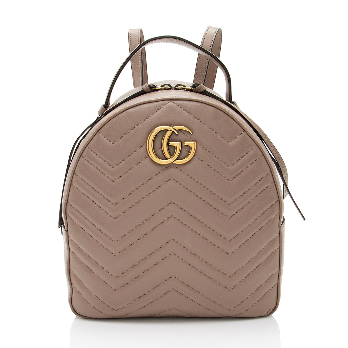 Gucci Matelasse Leather GG Marmont Backpack