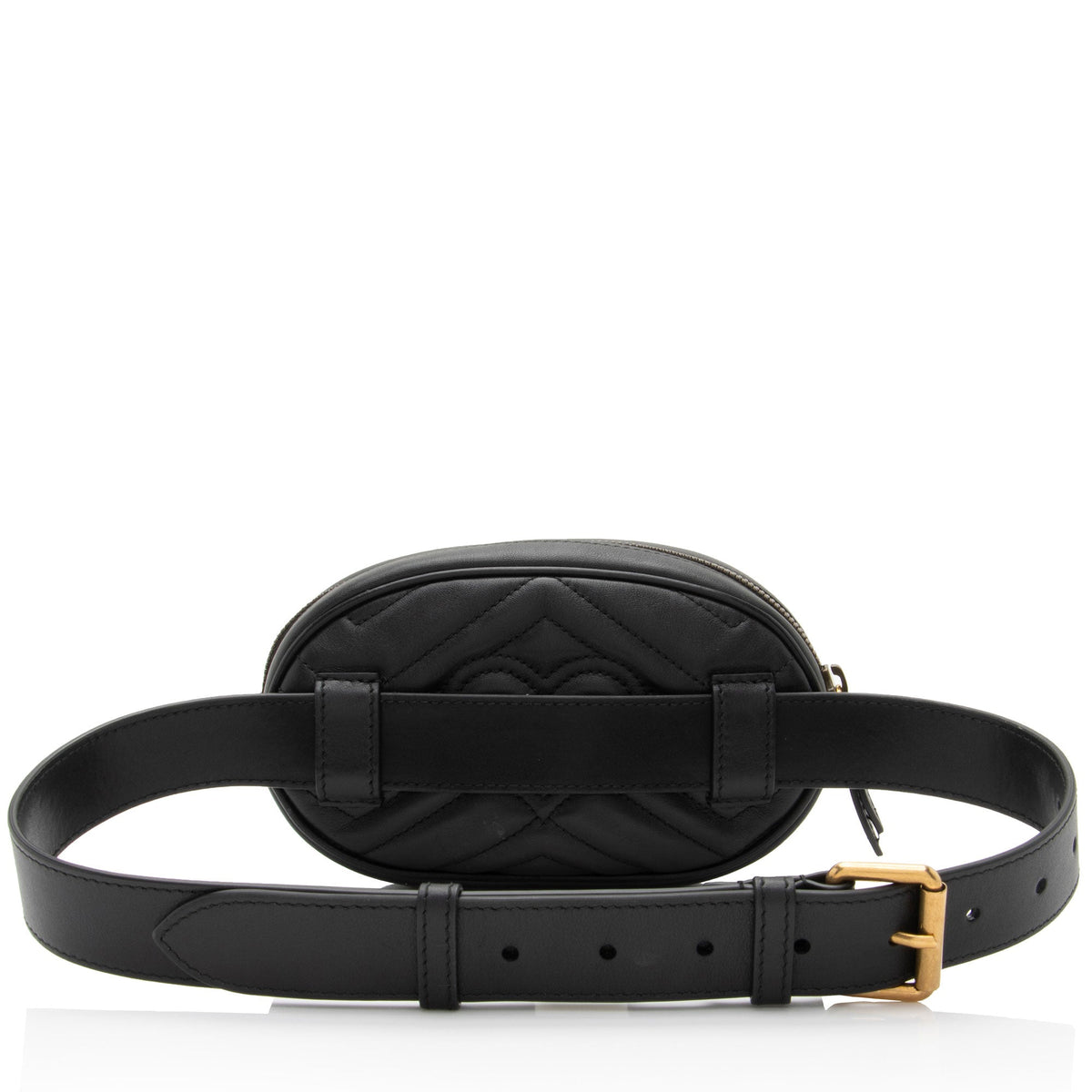 Gucci Matelasse Leather GG Marmont Belt Bag - Size 30 / 75 (SHF-LoosRT)