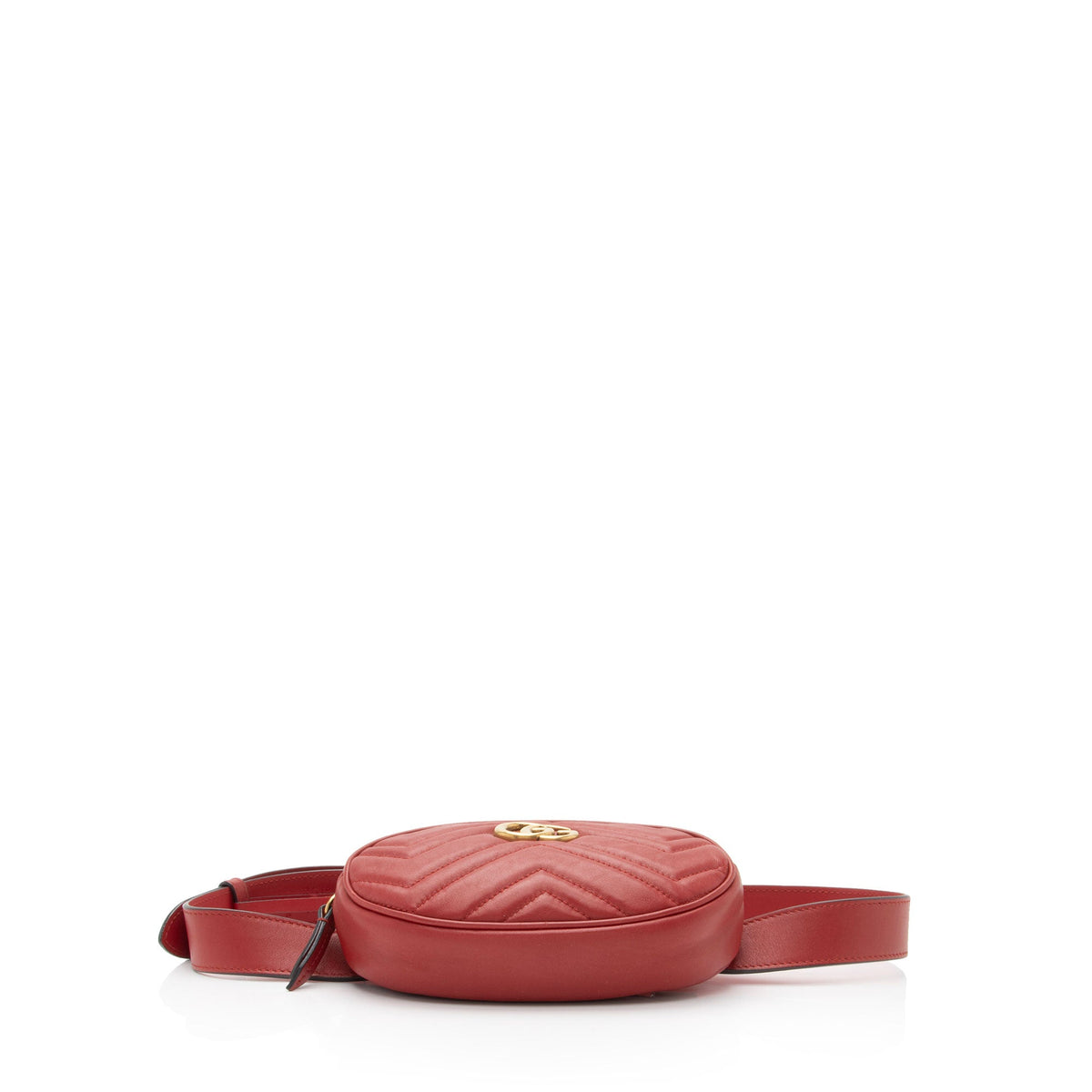 Gucci Matelasse Leather GG Marmont Belt Bag - Size 34 / 85 (SHF-6ayuWu)
