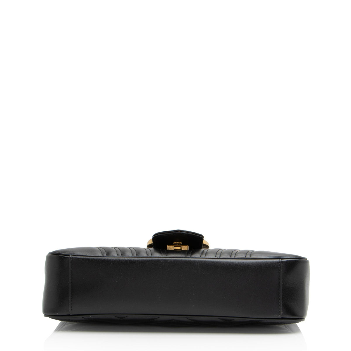 Gucci Matelasse Leather GG Marmont Medium Flap Bag (SHF-d4o6xL)