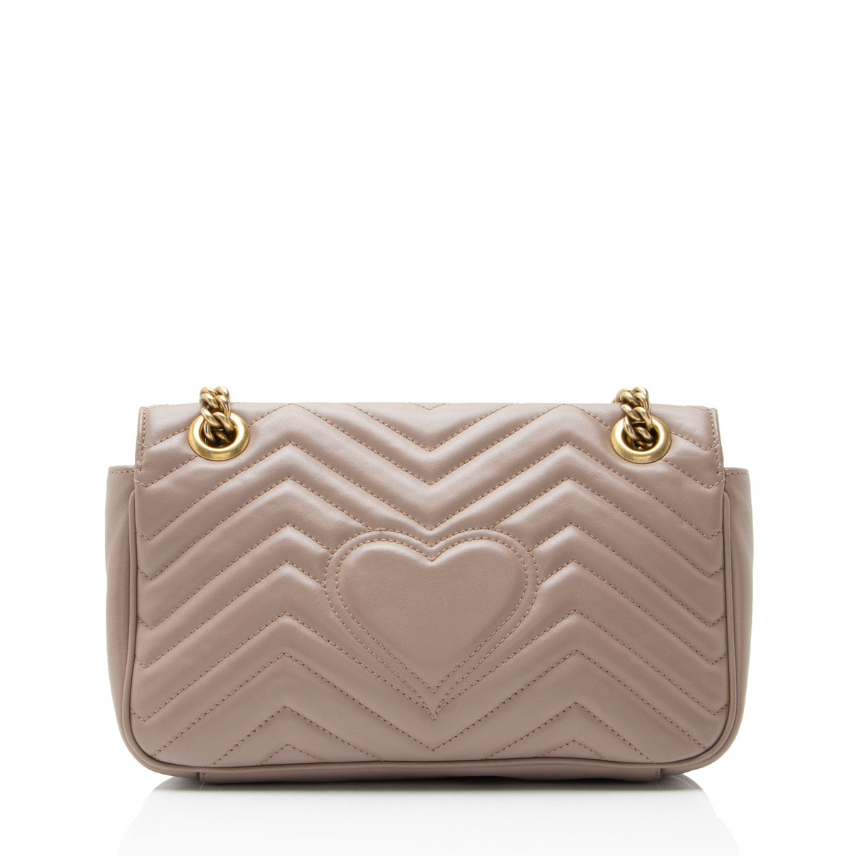 Gucci Matelasse Leather GG Marmont Medium Flap Bag