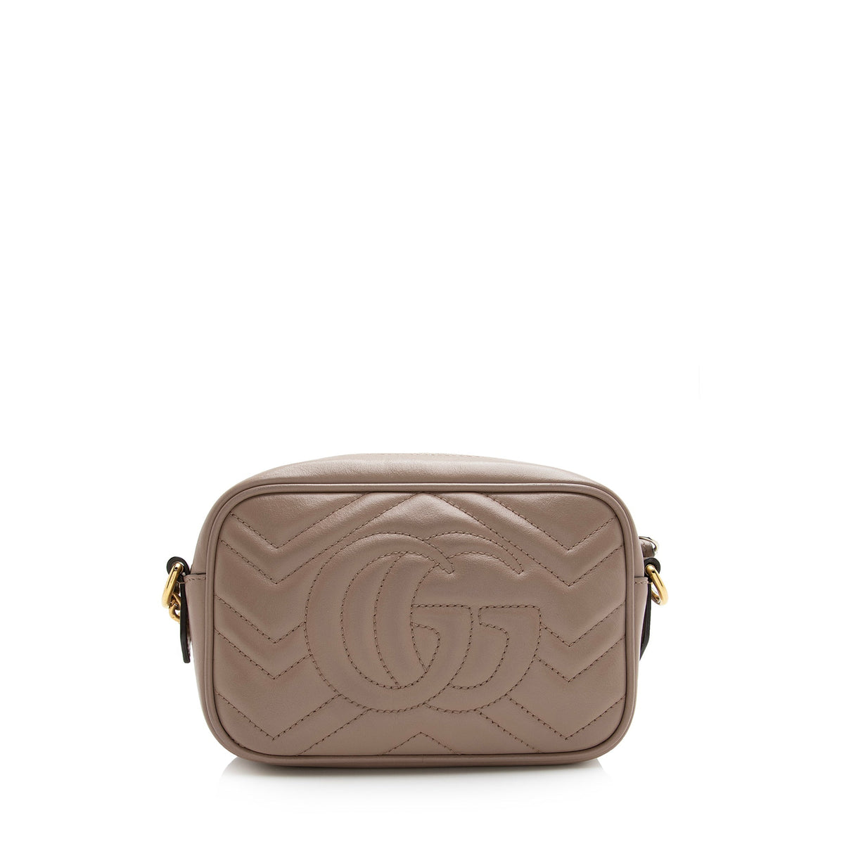 Gucci Matelasse Leather GG Marmont Mini Bag (SHF-22400)