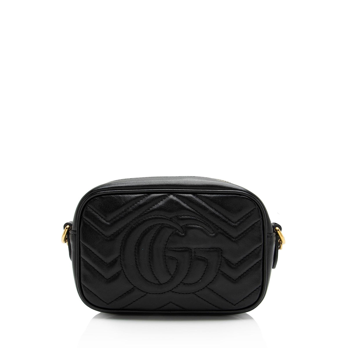Gucci Matelasse Leather GG Marmont Mini Bag (SHF-23808)