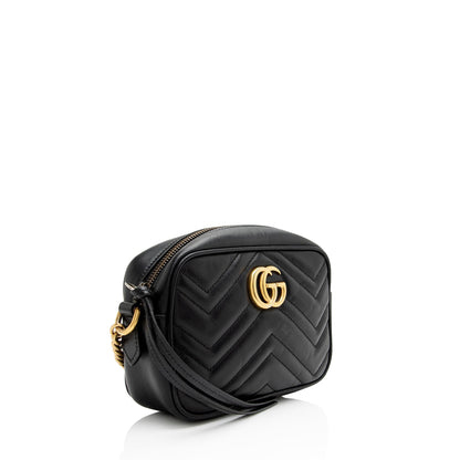 Gucci Matelasse Leather GG Marmont Mini Bag (SHF-kMLi95)
