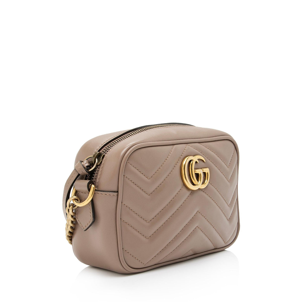 Gucci Matelasse Leather GG Marmont Mini Bag (SHF-W8HmMA)