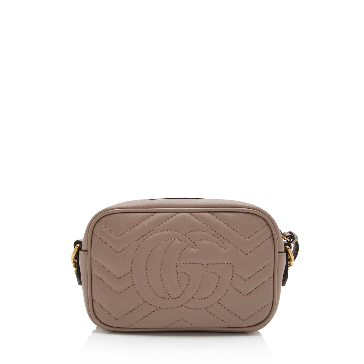 Gucci Matelasse Leather GG Marmont Mini Bag (SHF-diq8aj)