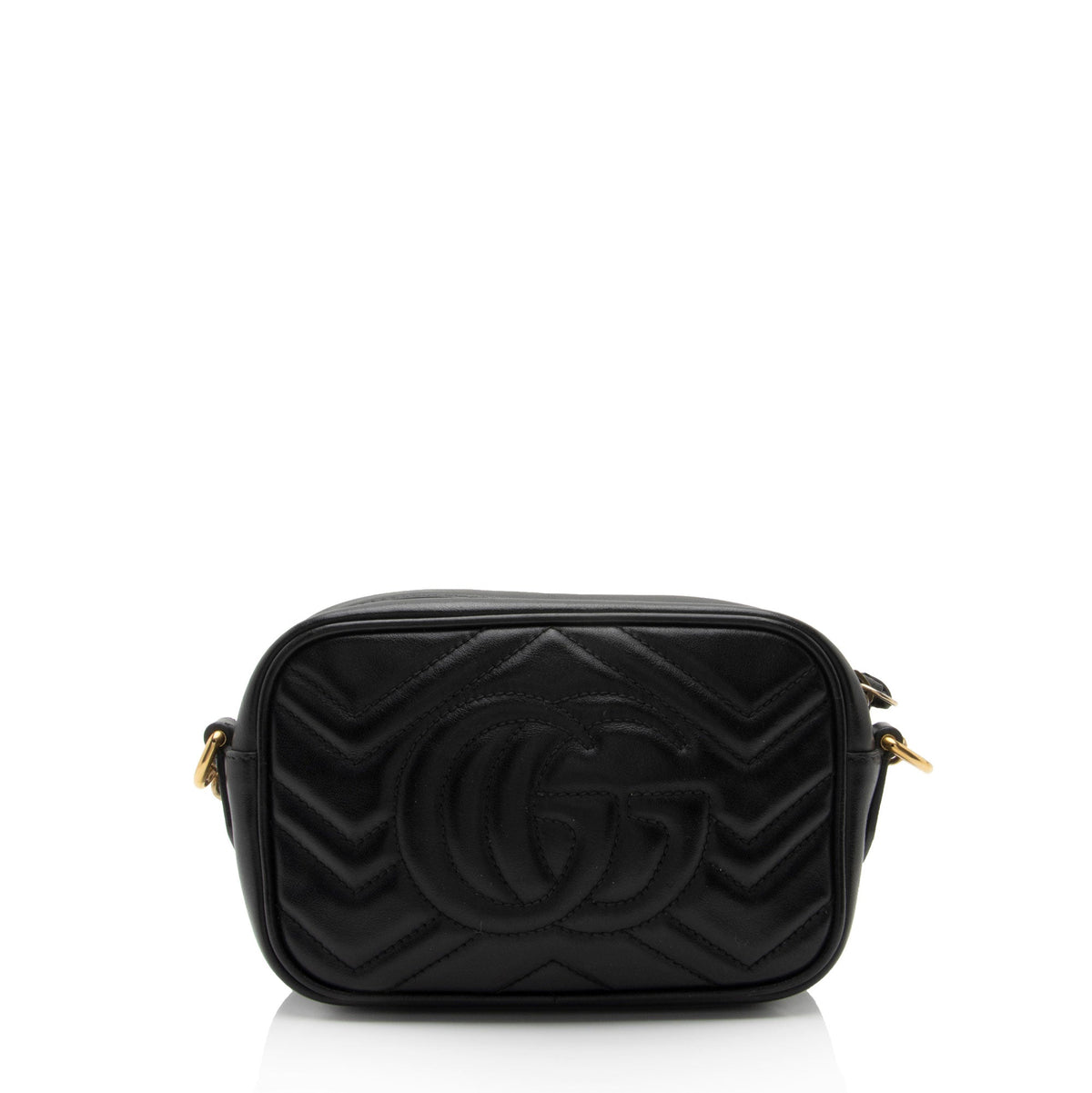 Gucci Matelasse Leather GG Marmont Mini Bag (SHF-K2ithf)
