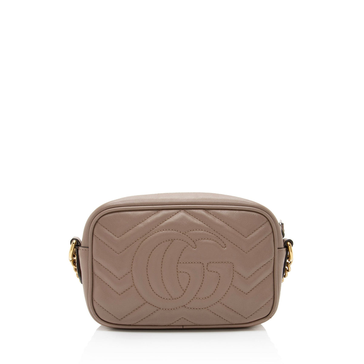 Gucci Matelasse Leather GG Marmont Mini Bag (SHF-rnywkF)