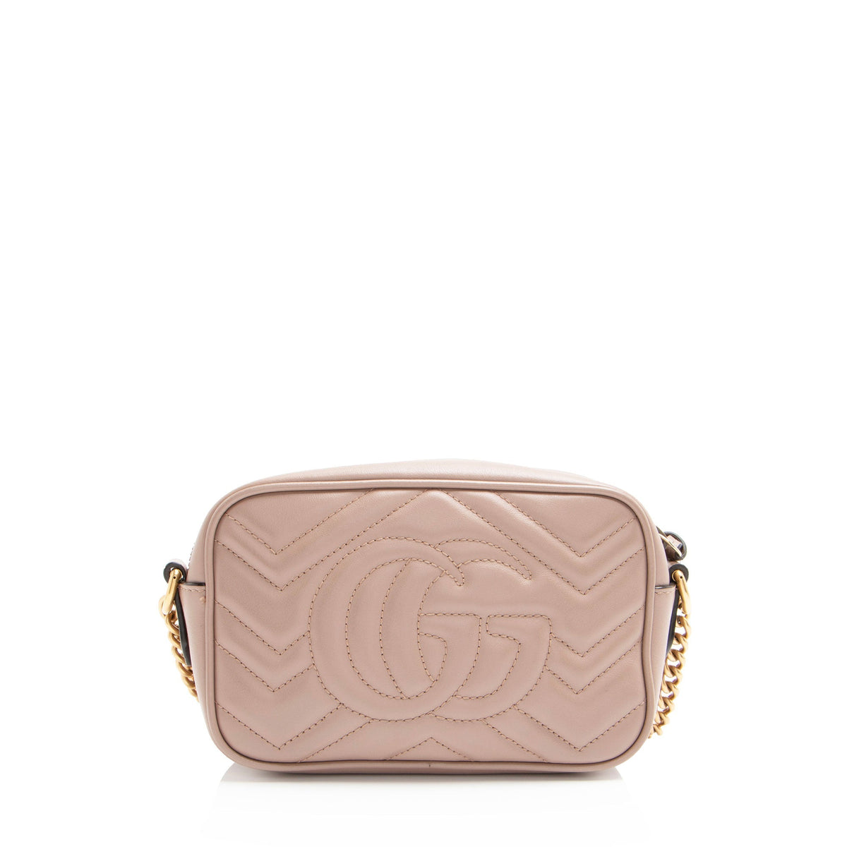 Gucci Matelasse Leather GG Marmont Mini Bag