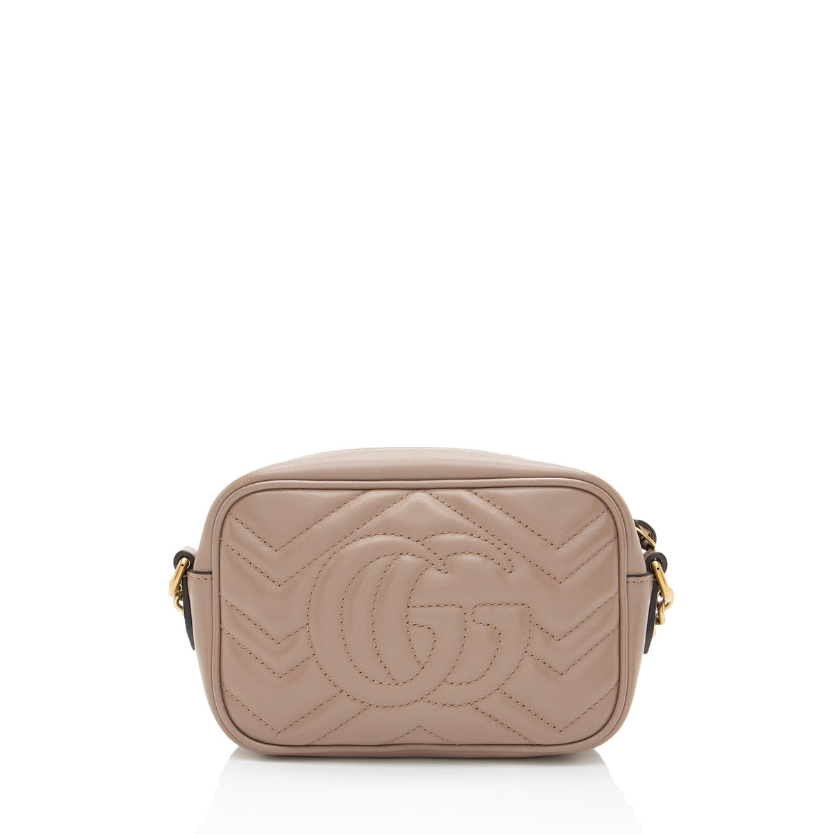 Gucci Matelasse Leather GG Marmont Mini Camera Bag