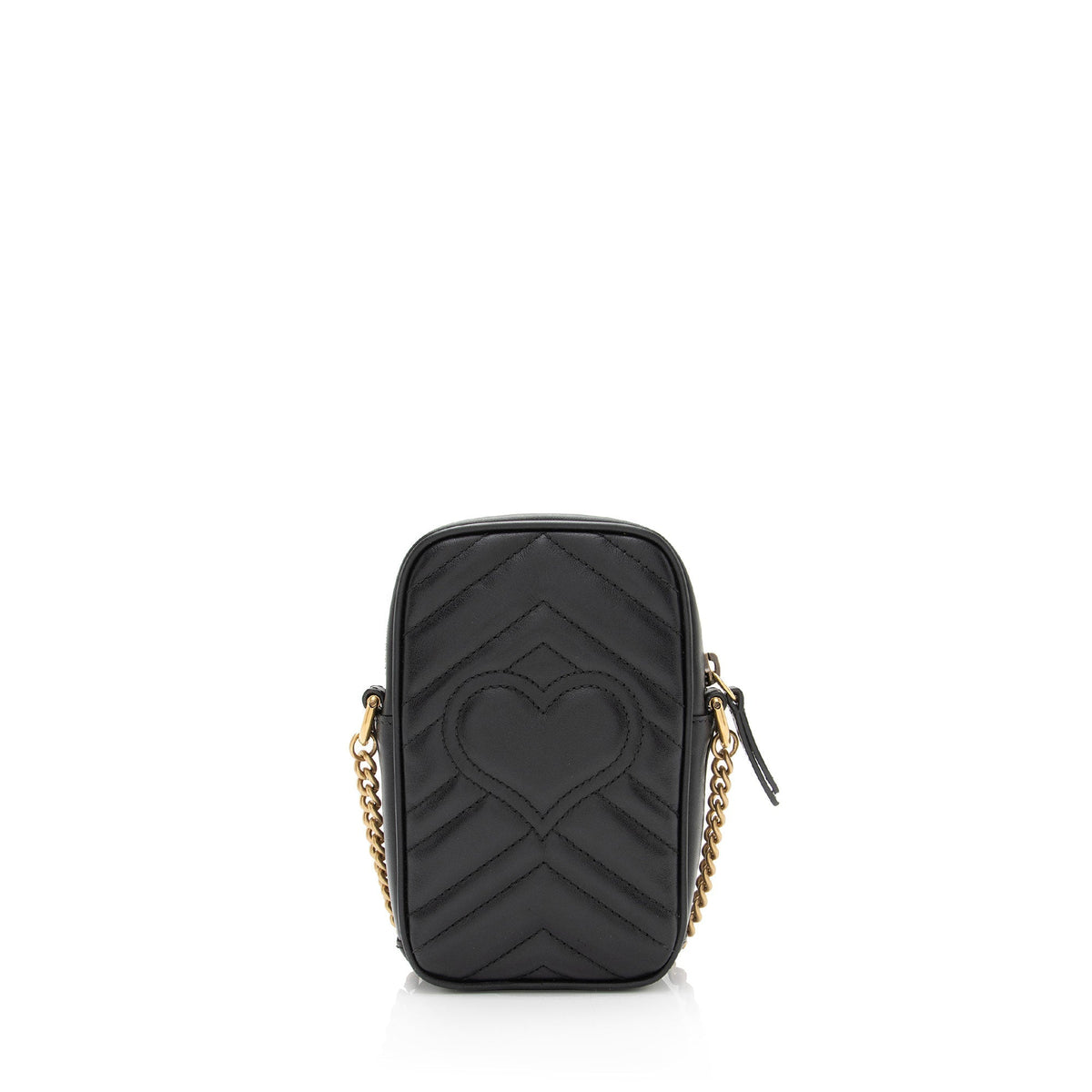 Gucci Matelasse Leather GG Marmont Mini Crossbody Bag (SHF-37j21T)