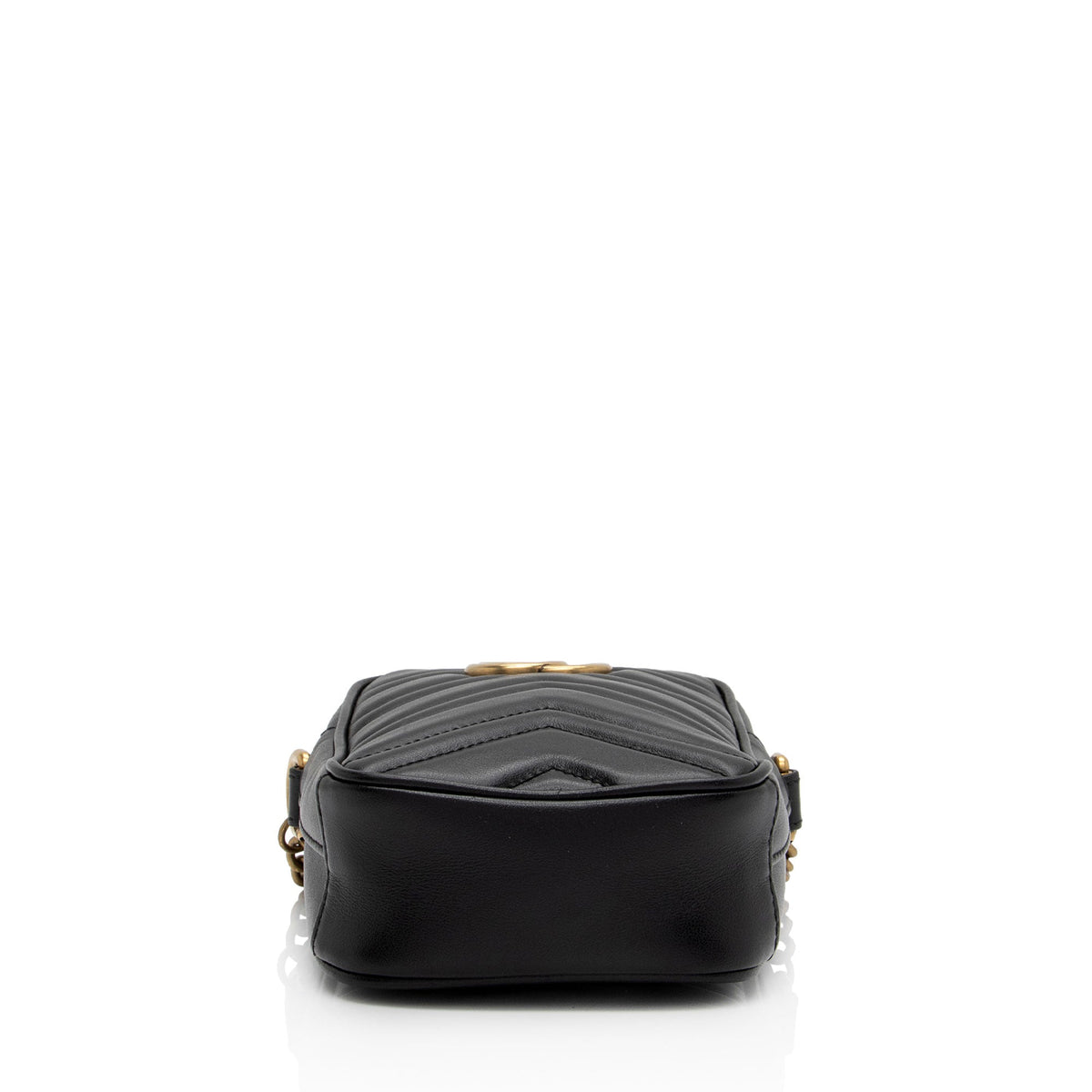 Gucci Matelasse Leather GG Marmont Mini Crossbody Bag (SHF-2UTE9c)