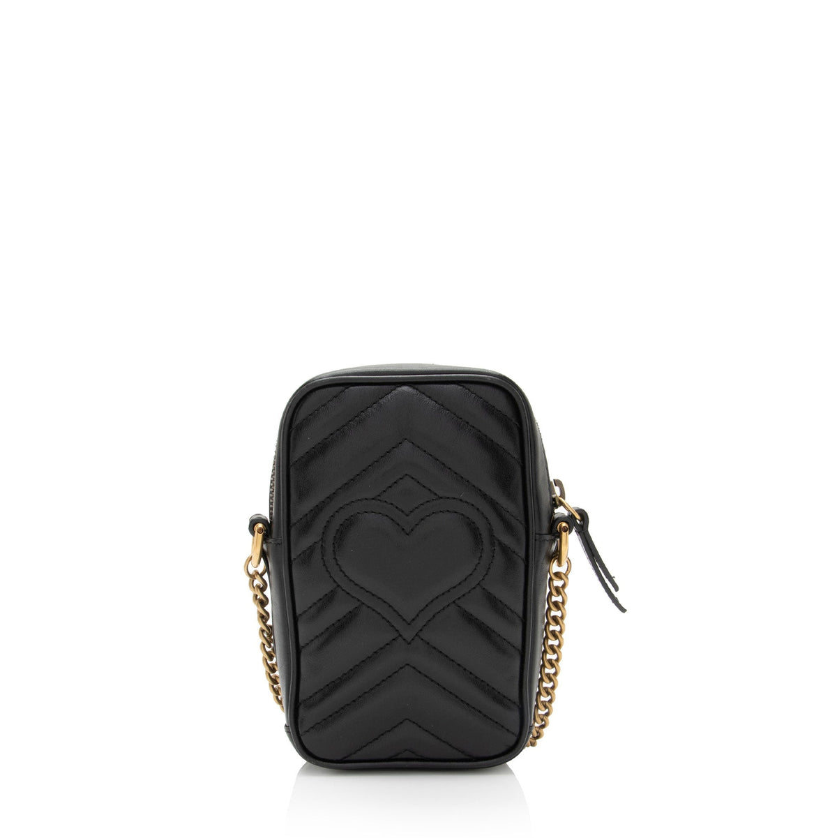 Gucci Matelasse Leather GG Marmont Mini Crossbody (SHF-1qHFM7)