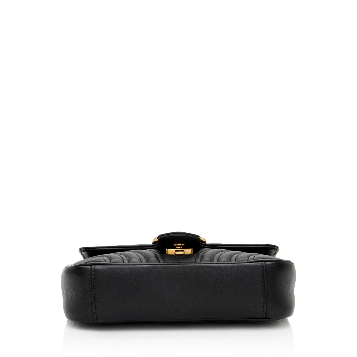 Gucci Matelasse Leather GG Marmont Small Flap Bag