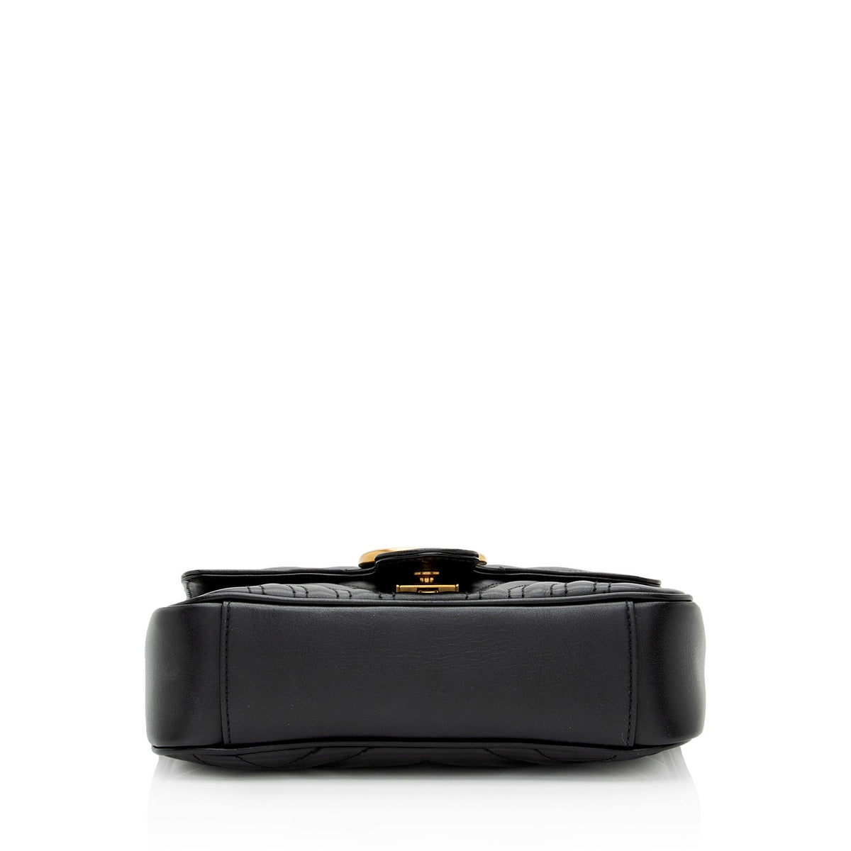 Gucci Matelasse Leather GG Marmont Small Flap Bag