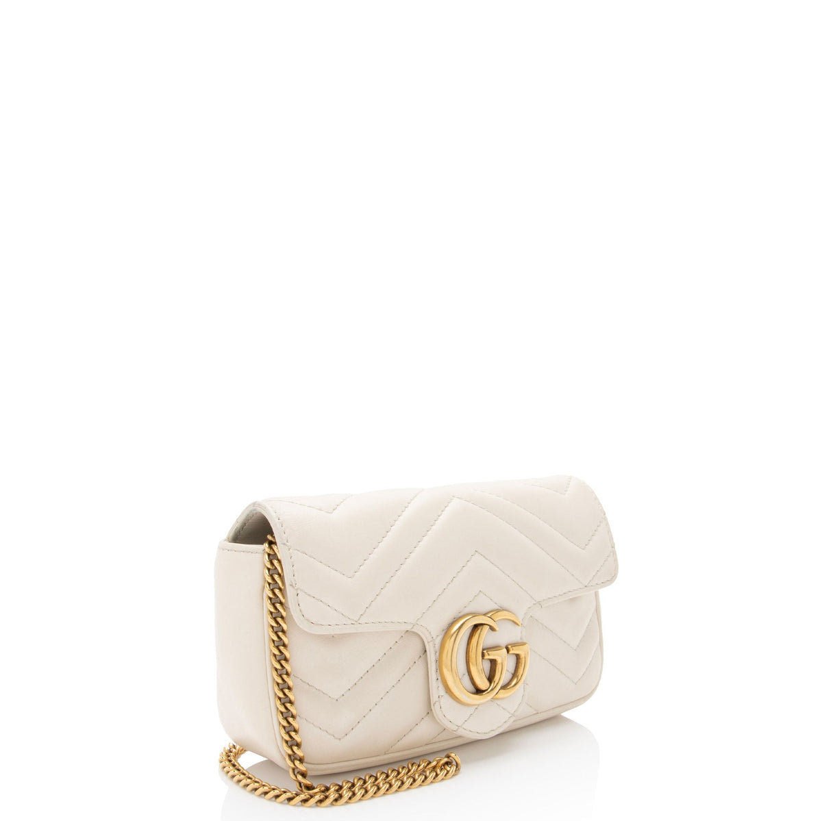 Gucci Matelasse Leather GG Marmont Mini Flap Bag