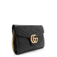 Gucci Matelasse Leather GG Marmont Mini Wallet on Chain Bag (SHF-zSUheQ)