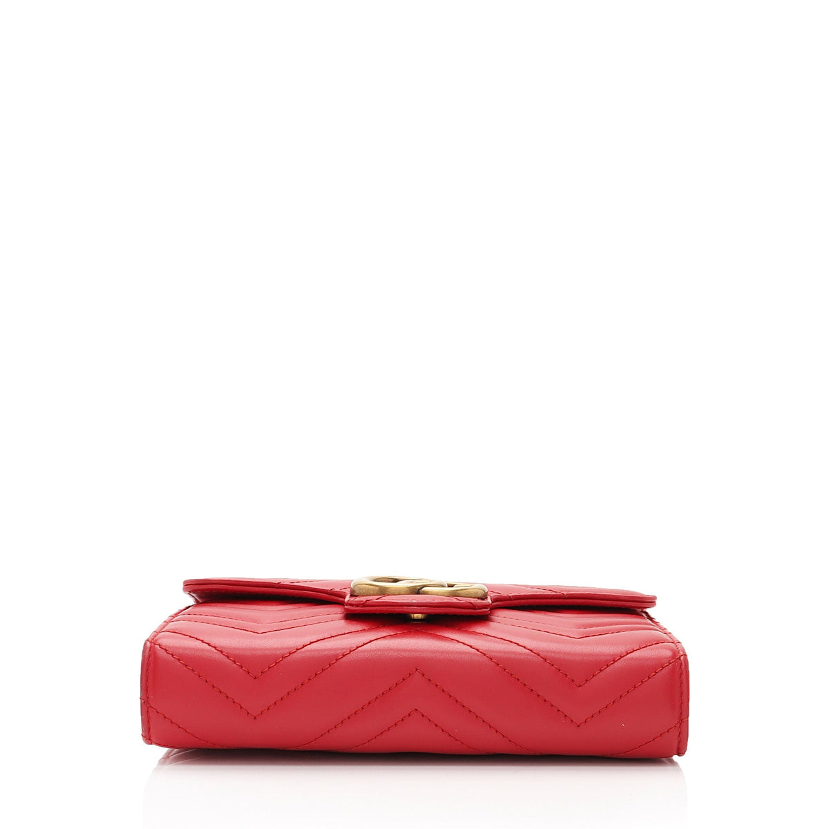 Gucci Matelasse Leather GG Marmont Mini Wallet on Chain Bag (SHF-2R5i8G)