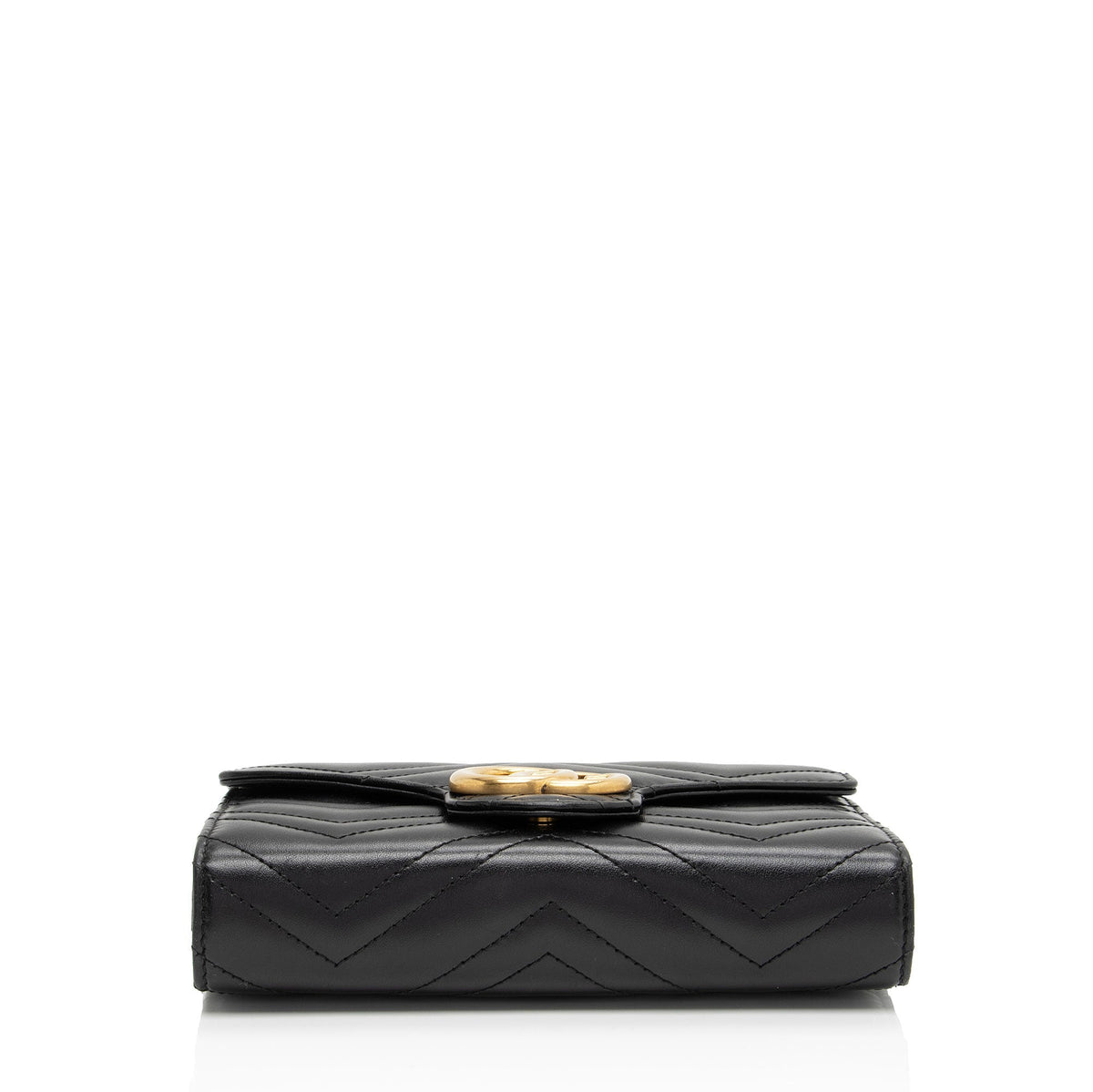 Gucci Matelasse Leather GG Marmont Mini Wallet on Chain (SHF-iDhqds)