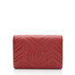 Gucci Matelasse Leather GG Marmont Wallet on Chain