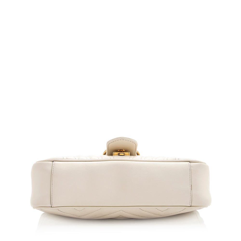Gucci Matelasse Leather GG Marmont Small Bag (SHF-20501)