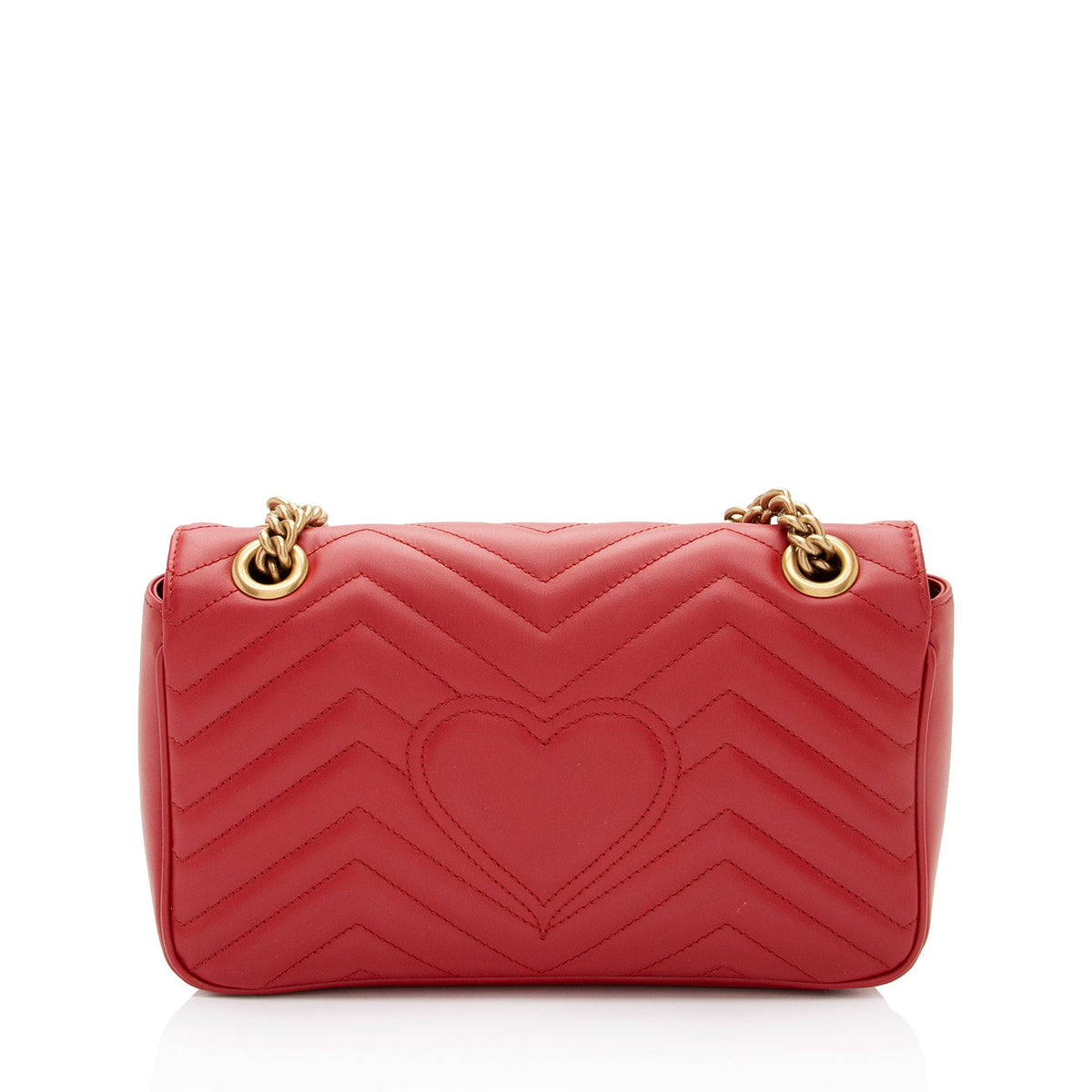Gucci Matelasse Leather GG Marmont Small Bag (SHF-ijRyek)