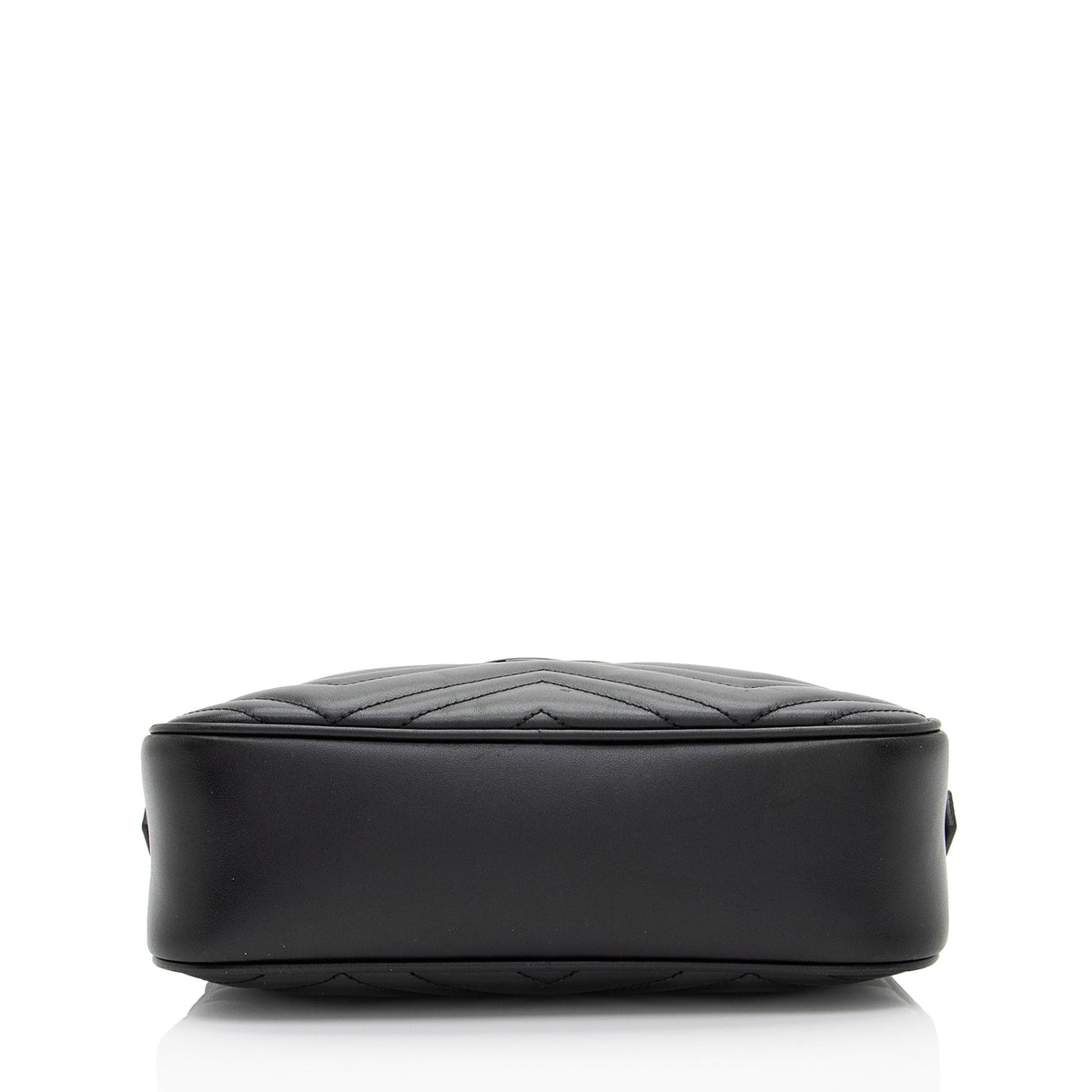 Gucci Matelasse Leather Monochrome GG Marmont Small Camera Bag