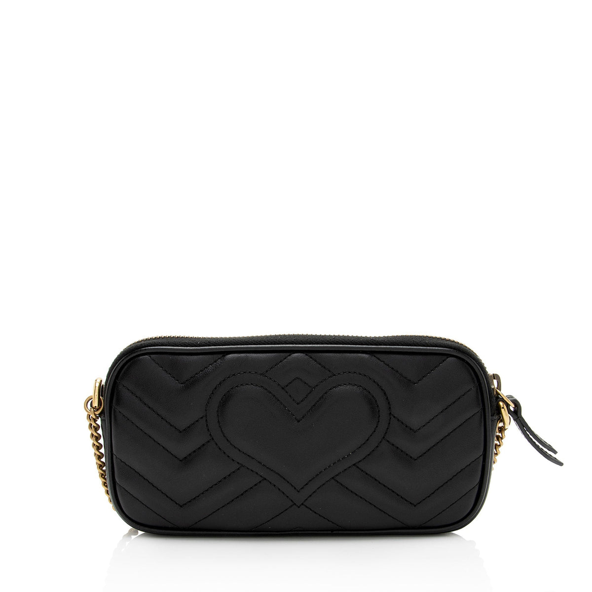 Gucci Matelasse Leather GG Marmont Small Crossbody (SHF-EJfMHM)