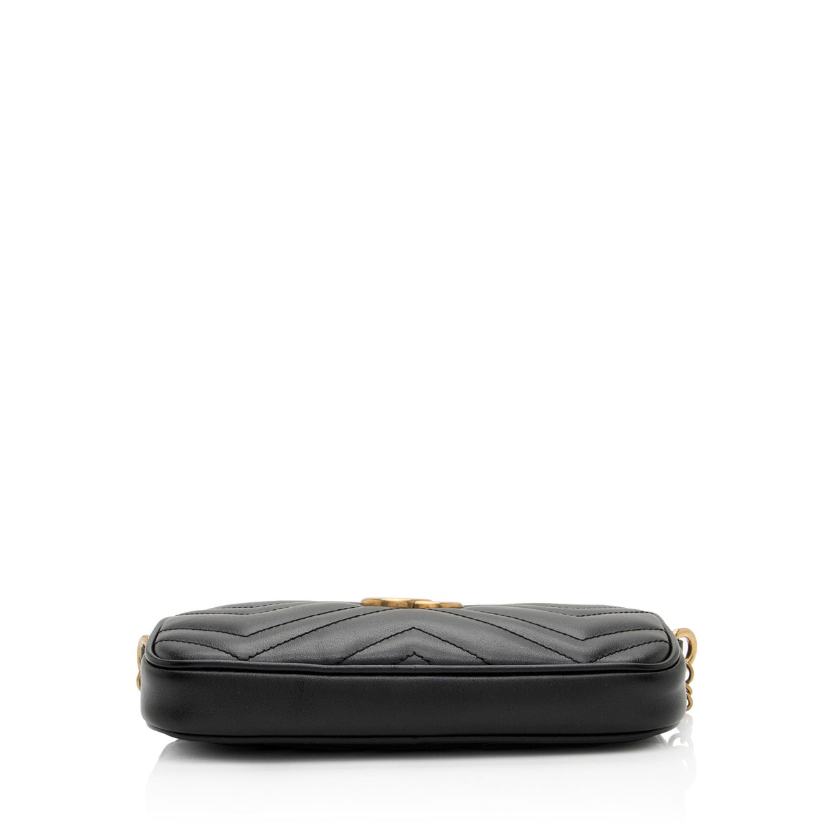 Gucci Matelasse Leather GG Marmont Small Crossbody (SHF-uIfq9U)