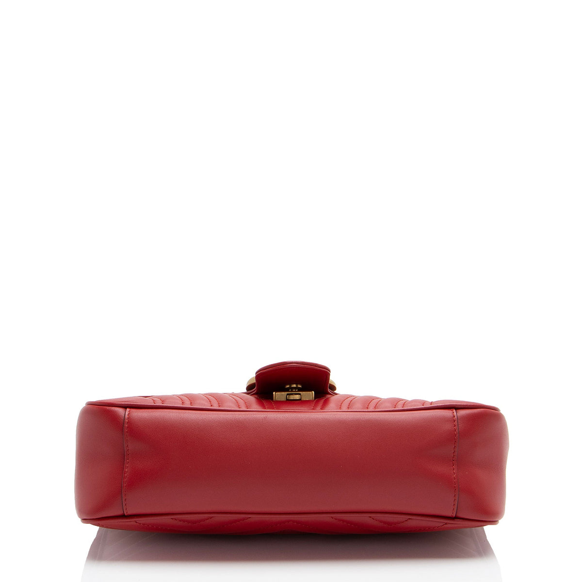 Gucci Matelasse Leather GG Marmont Small Flap Bag (SHF-RkMP3j)