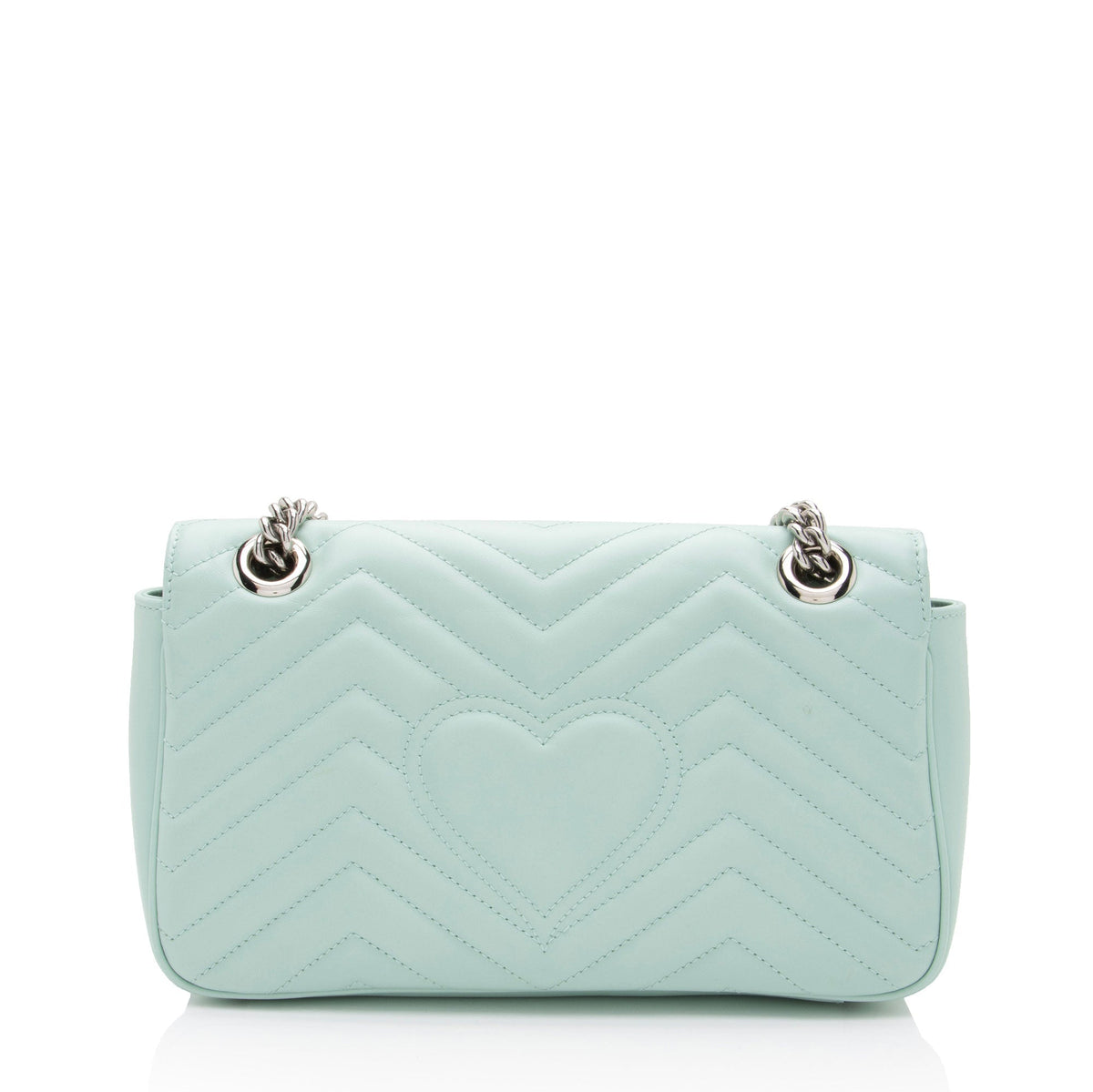 Gucci Matelasse Leather GG Marmont Small Flap Bag