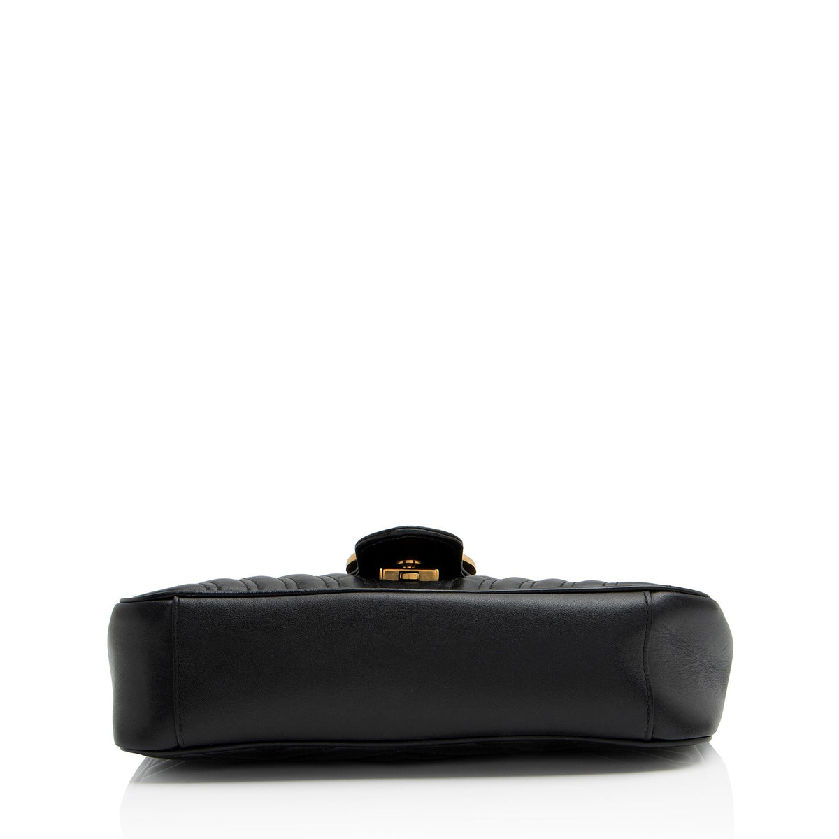 Gucci Matelasse Leather GG Marmont Medium Flap Bag
