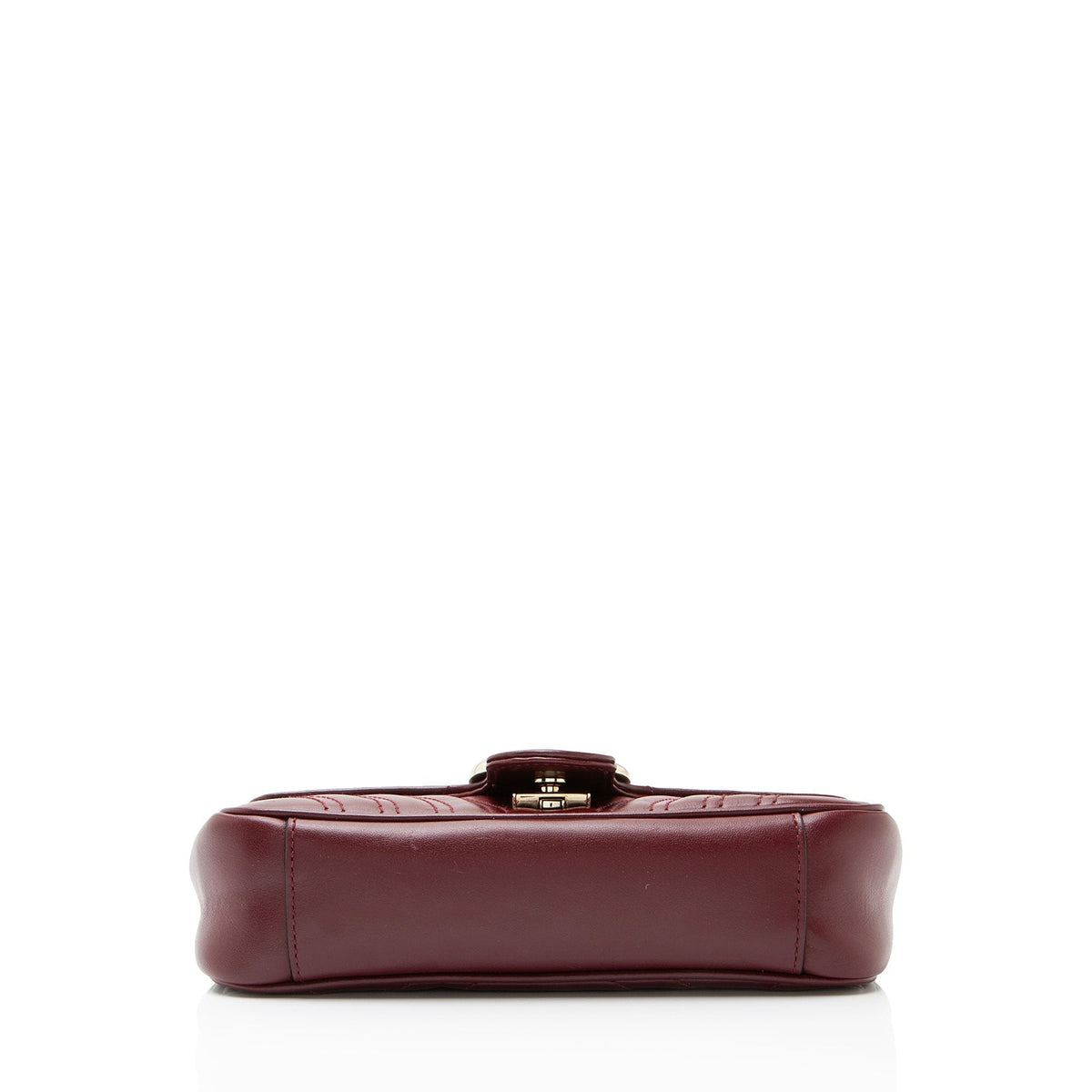 Gucci Matelasse Leather GG Marmont Small Flap Bag