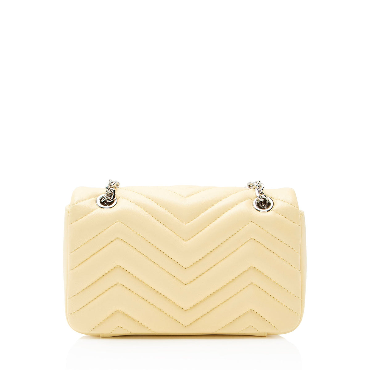 Gucci Matelasse Leather GG Marmont Small Flap Bag