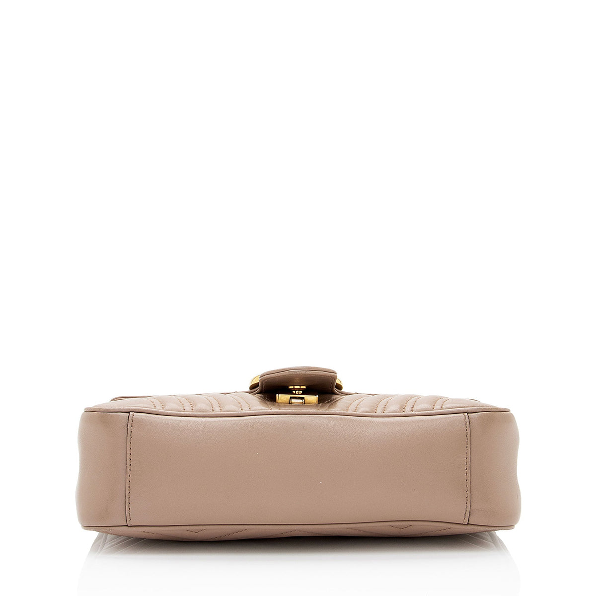 Gucci Matelasse Leather GG Marmont Medium Flap Bag