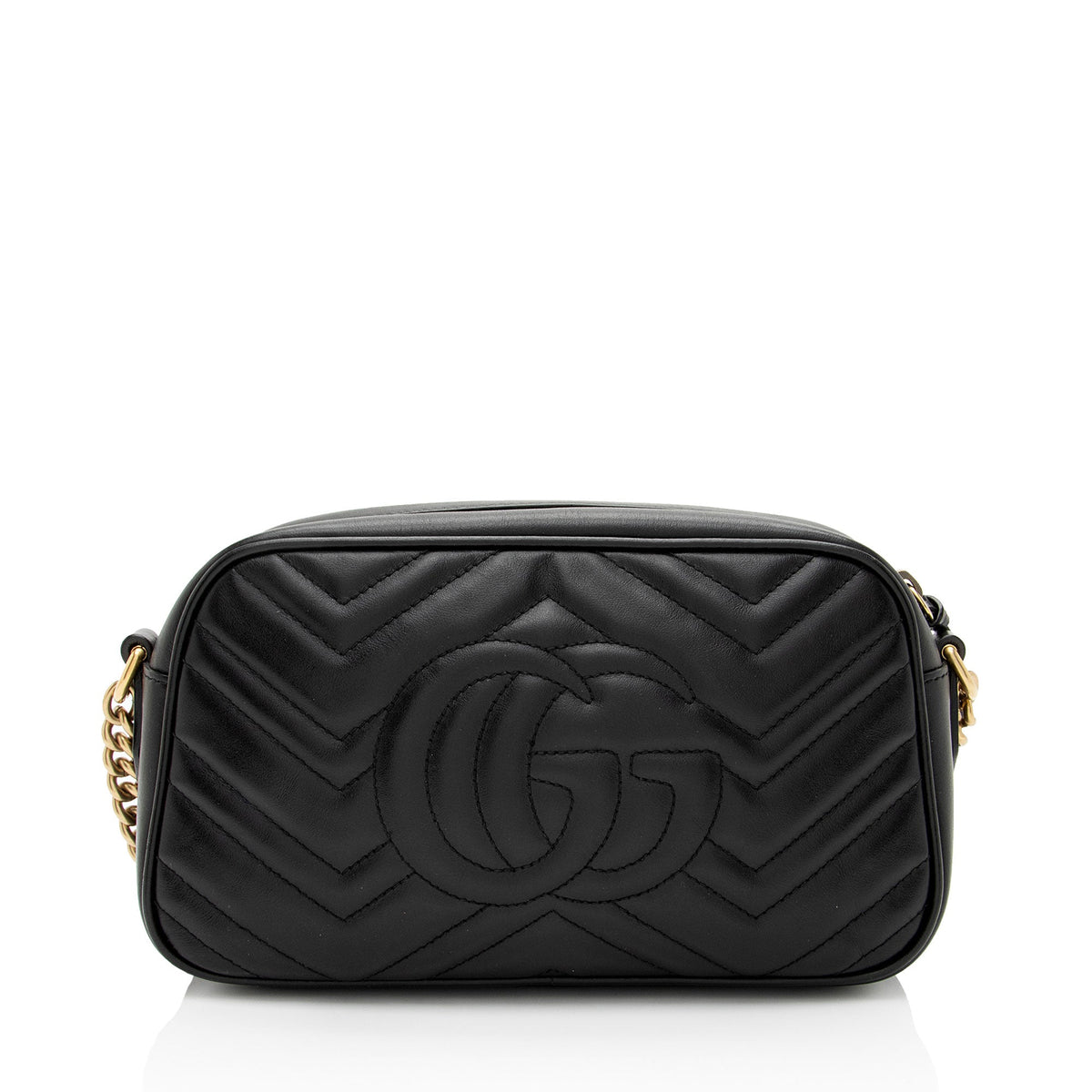 Gucci Matelasse Leather GG Marmont Small Camera Bag