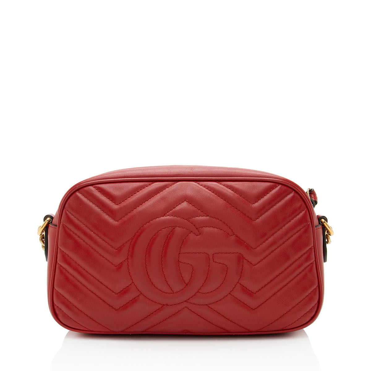 Gucci Matelasse Leather GG Marmont Small Camera Bag