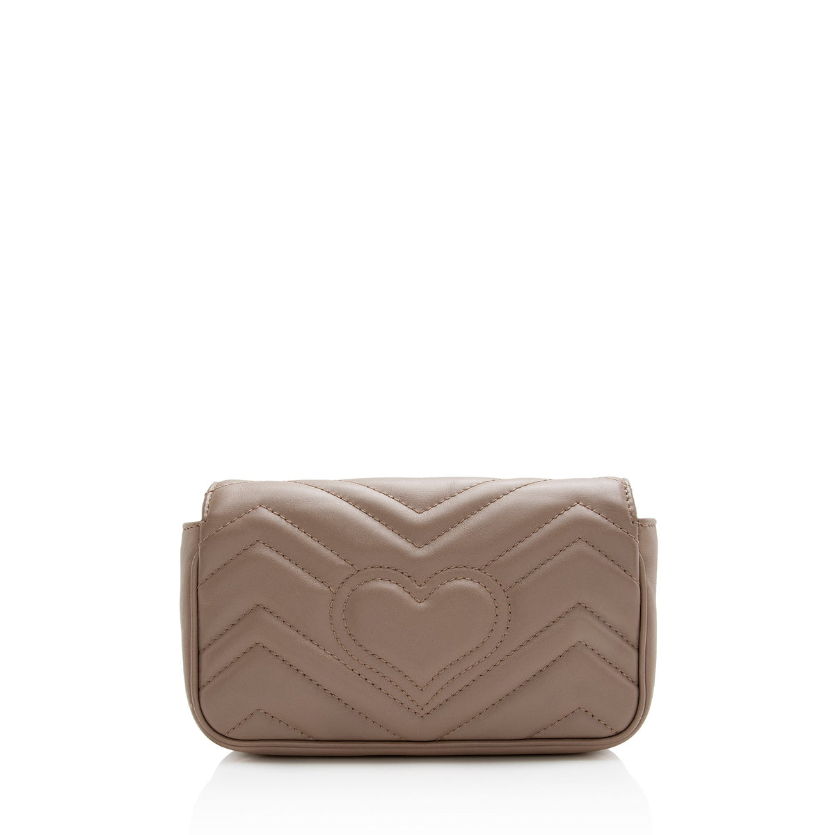 Gucci Matelasse Leather GG Marmont Super Mini Bag - FINAL SALE (SHF-22182)