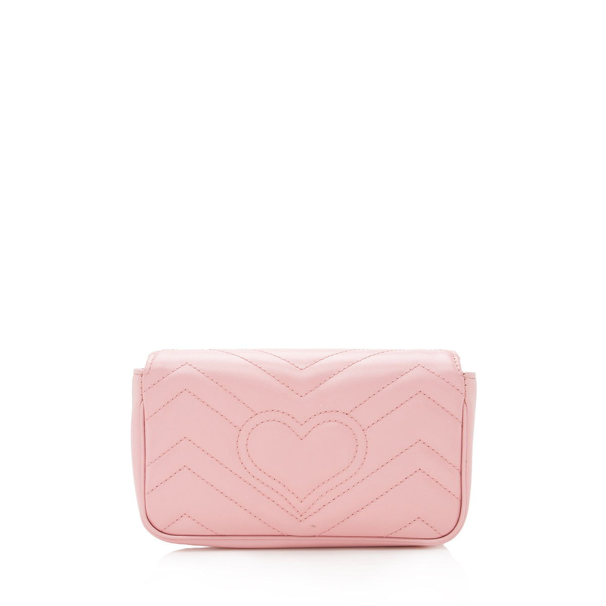 Gucci Matelasse Leather GG Marmont Super Mini Bag (SHF-22852)